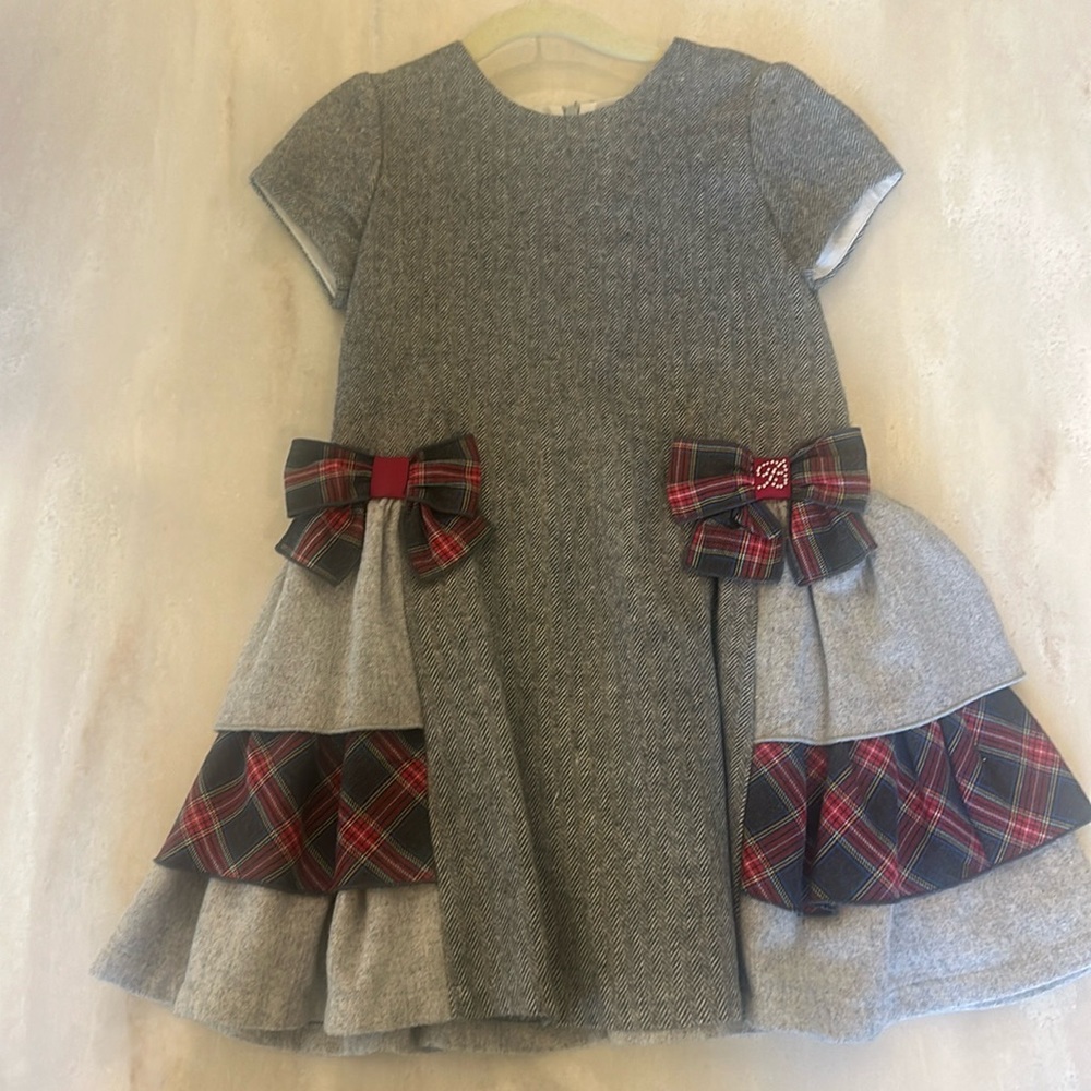 Balloon Chic little girls wool dress
